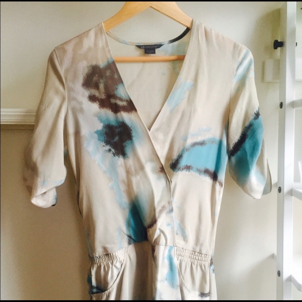 Armani Exchange Marble Romper